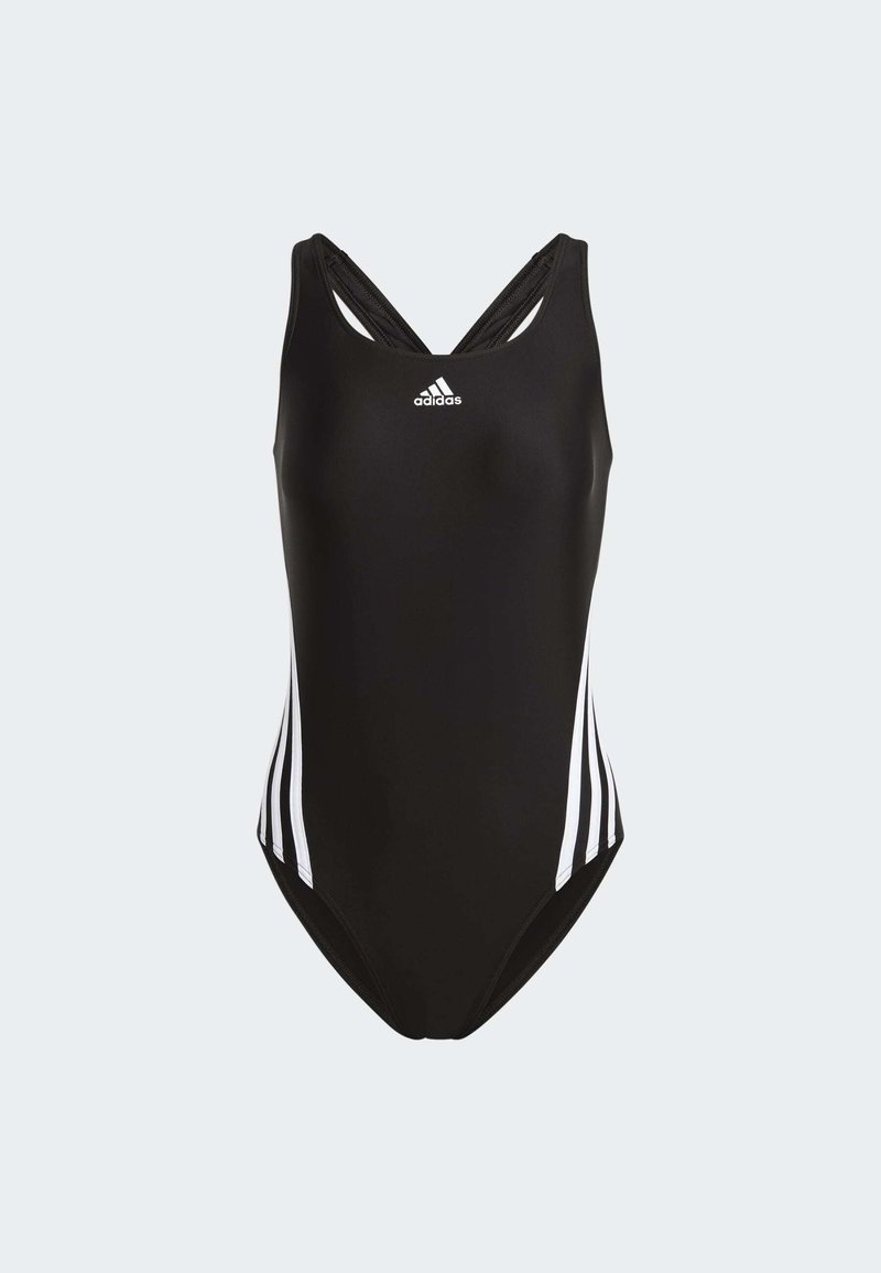adidas Sportswear adidas Sportswear ADIDAS 3-STRIPES - Swimsuit - black white Riesige Rabatte
