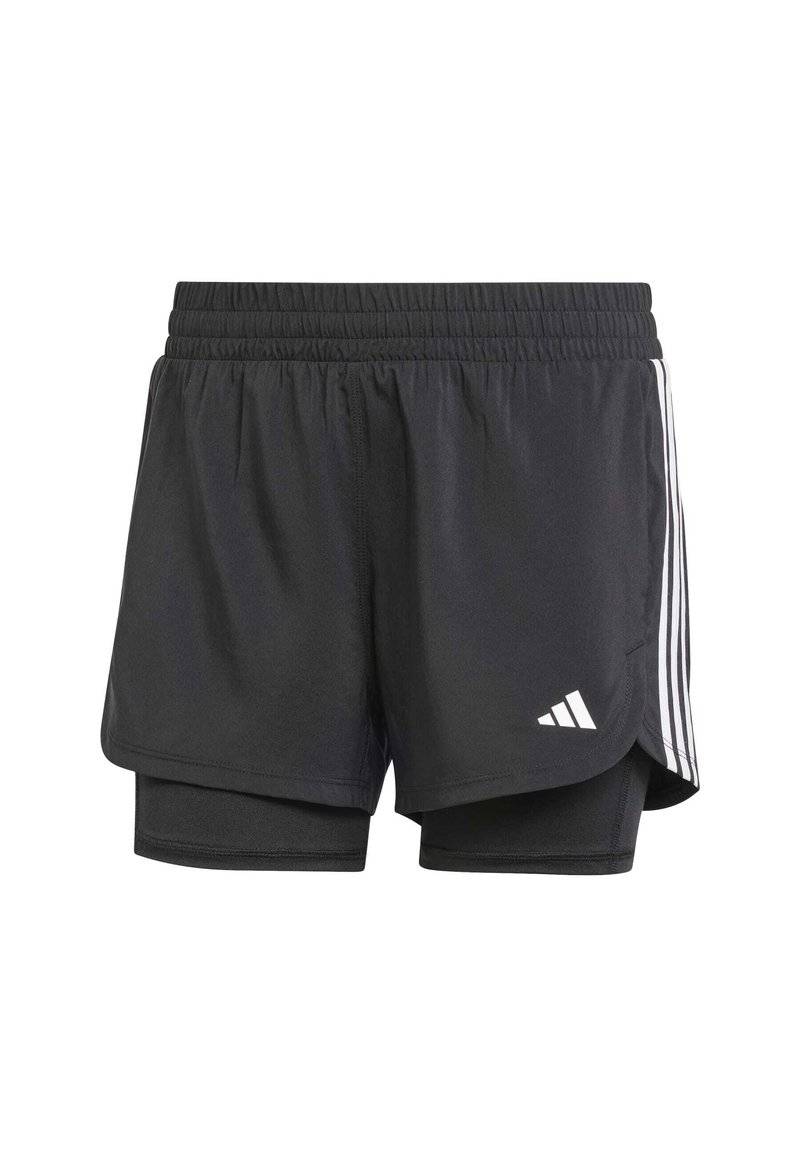 adidas Performance adidas Performance PACER 3-STRIPES WOVEN - Sports shorts - black Black Friday Preise