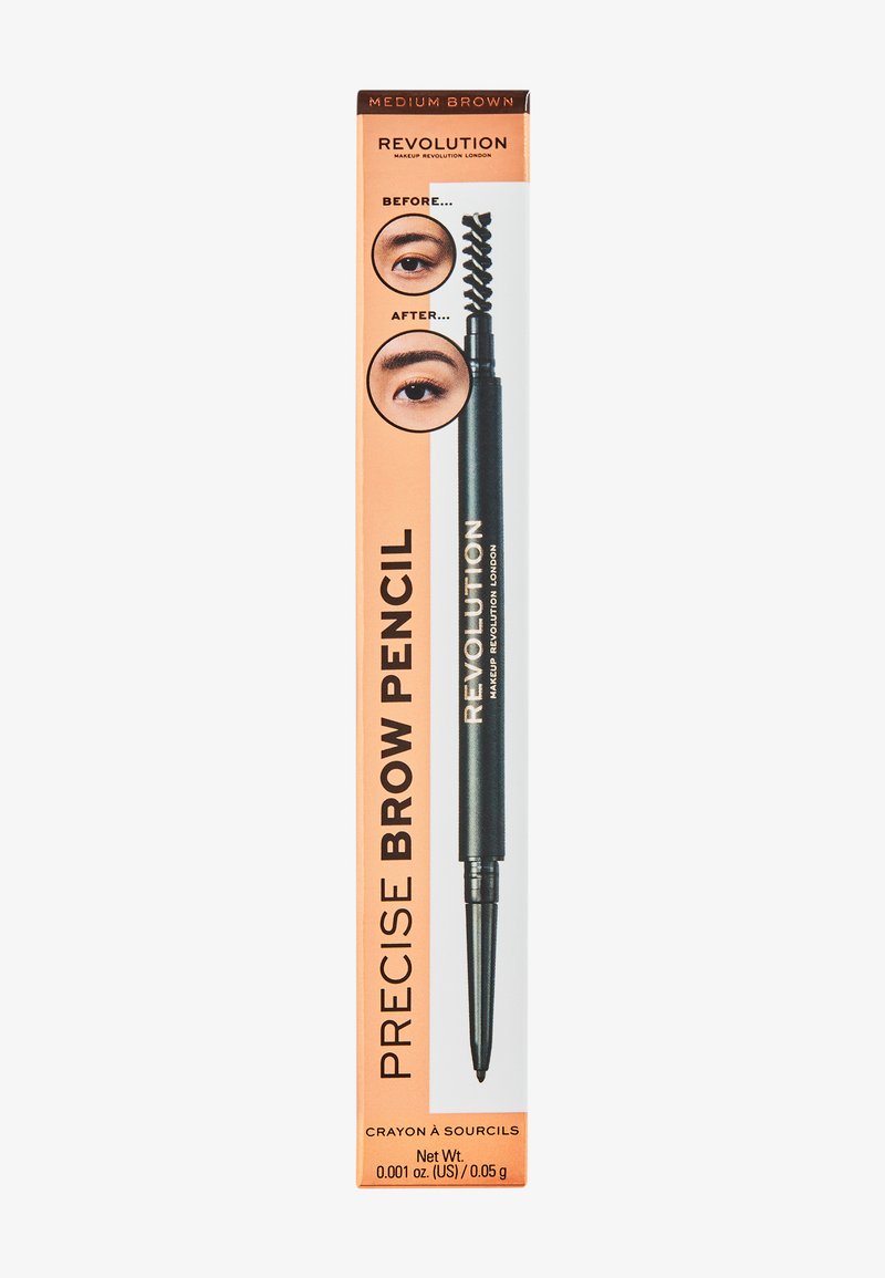 Makeup Revolution Makeup Revolution REVOLUTION PRECISE BROW PENCIL - Eyebrow pencil - medium brown Heißer Verkauf