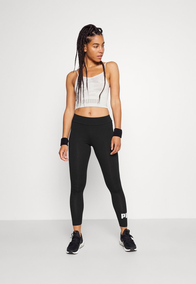 Puma Puma LOGO LEGGINGS - Leggings - black Bis zu 60% Rabatt