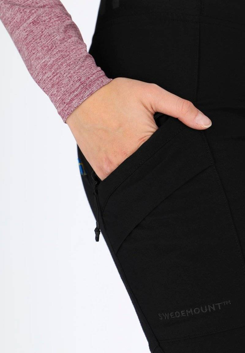 Swedemount Swedemount TRONDHEIM W - Outdoor trousers - black Super Rabatt