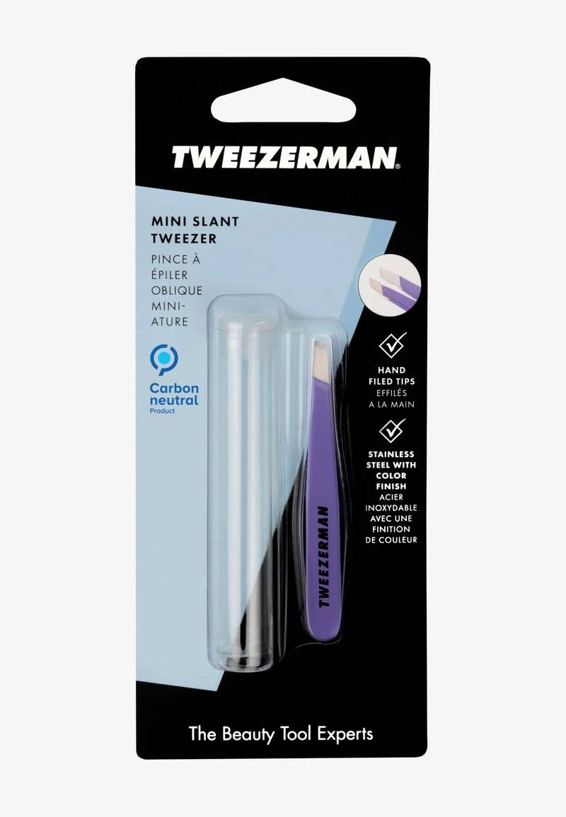 TWEEZERMAN TWEEZERMAN MINI SLANT TWEEZER - Hair removal tool - purple Begrenztes Angebot