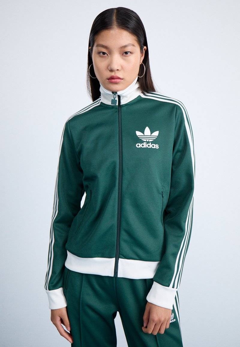 adidas Originals adidas Originals BECKENBAUER TRACK - Training jacket - mineral green Saisonschlussverkauf