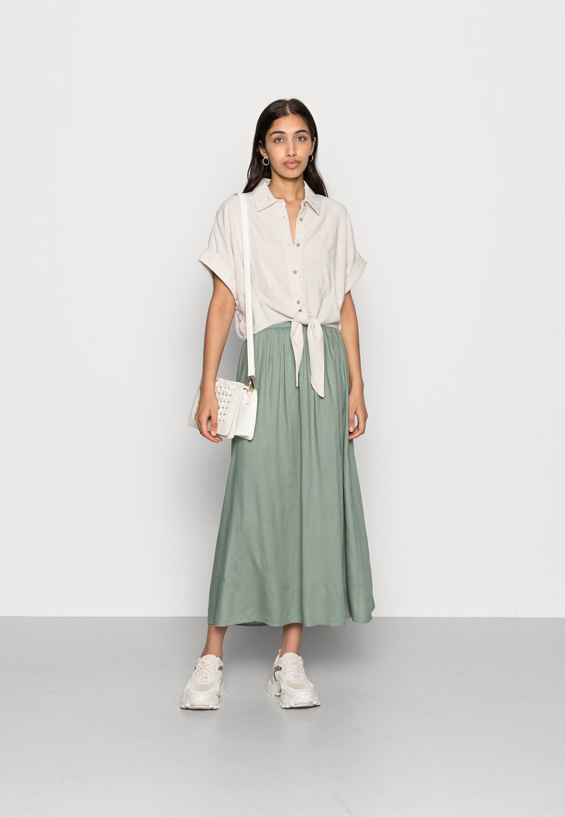 ONLY ONLY ONLVENEDIG - A-line skirt - chinois green Muttertagsangebot