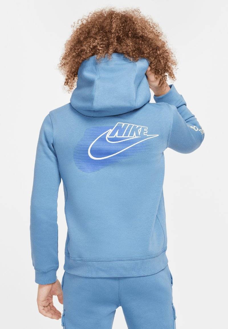 Nike Sportswear Nike Sportswear FLEECE HOODIE - Hoodie - aegean storm Heißer Verkauf