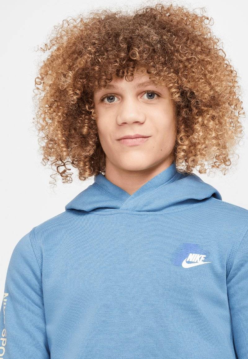 Nike Sportswear Nike Sportswear FLEECE HOODIE - Hoodie - aegean storm Heißer Verkauf