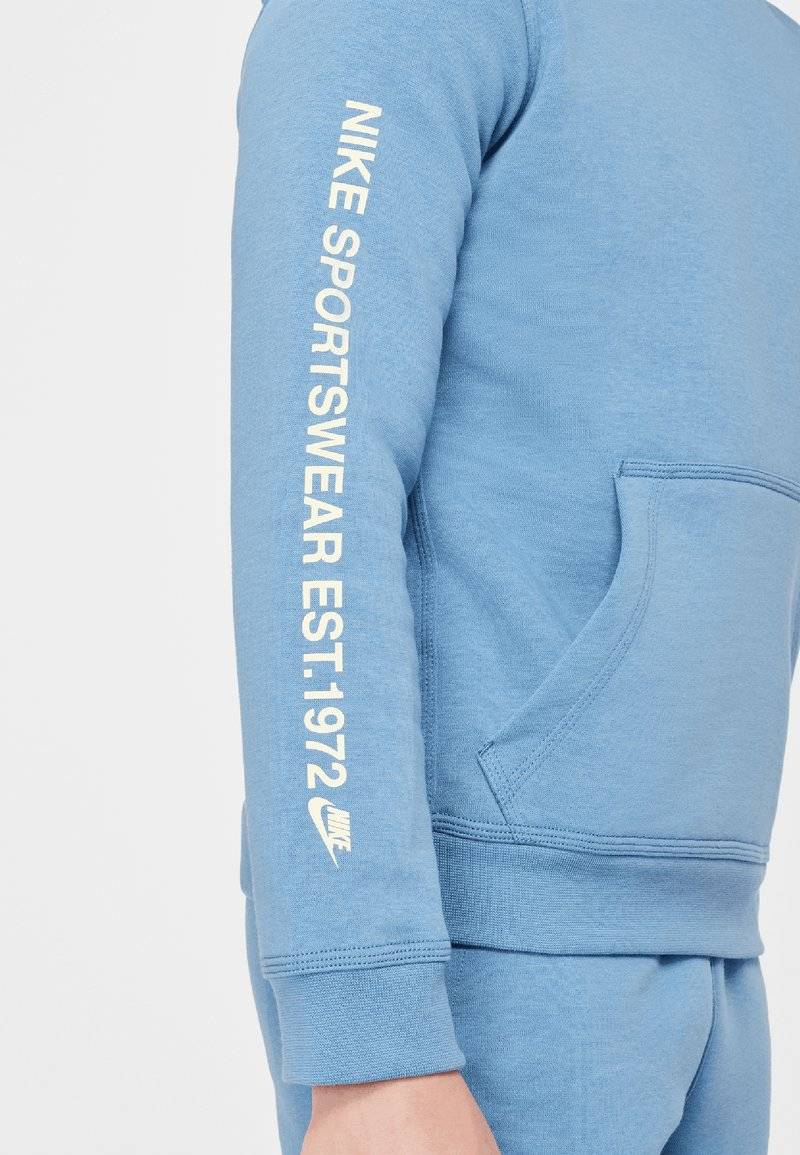 Nike Sportswear Nike Sportswear FLEECE HOODIE - Hoodie - aegean storm Heißer Verkauf