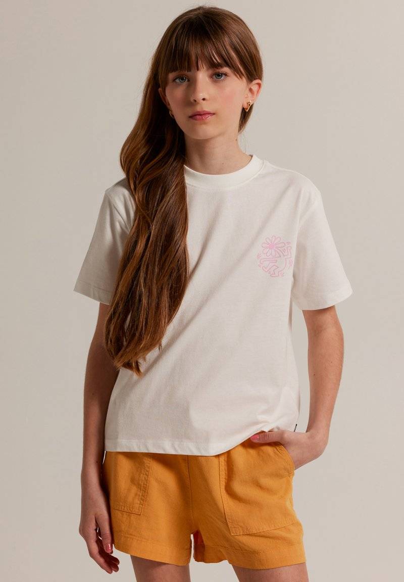 America Today America Today ELA JR - Print T-shirt - off white Online Outlet
