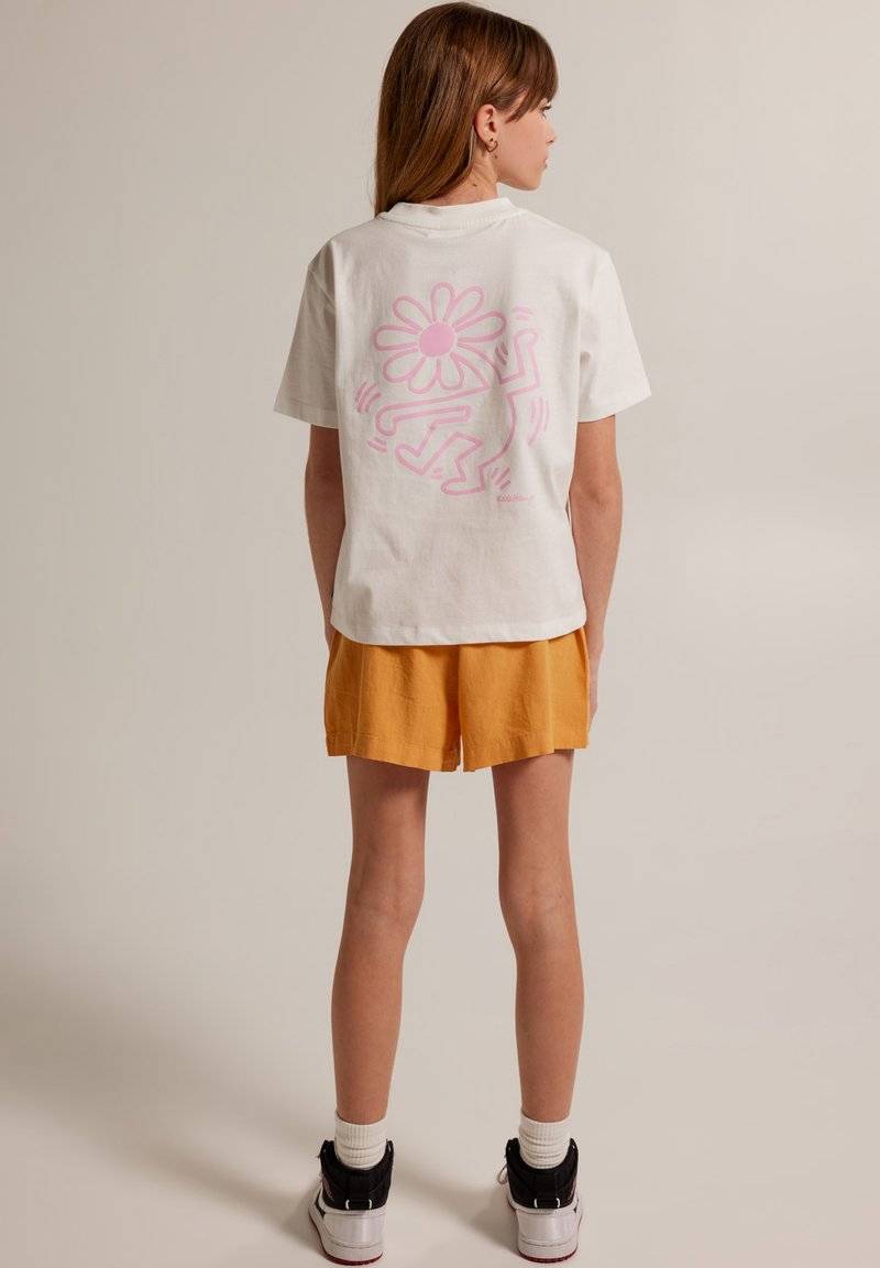 America Today America Today ELA JR - Print T-shirt - off white Online Outlet