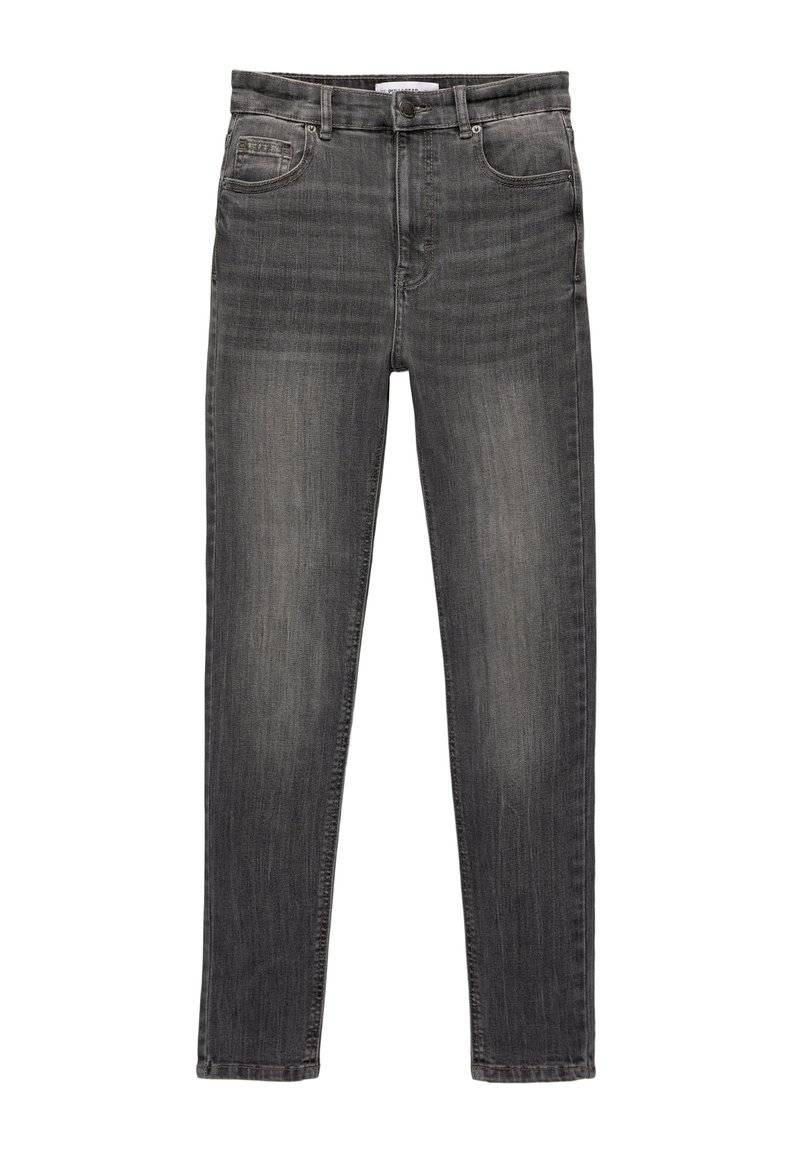 PULL&BEAR PULL&BEAR HIGH WAIST - Jeans Skinny Fit - grey denim Kauf eins, bekomm eins gratis