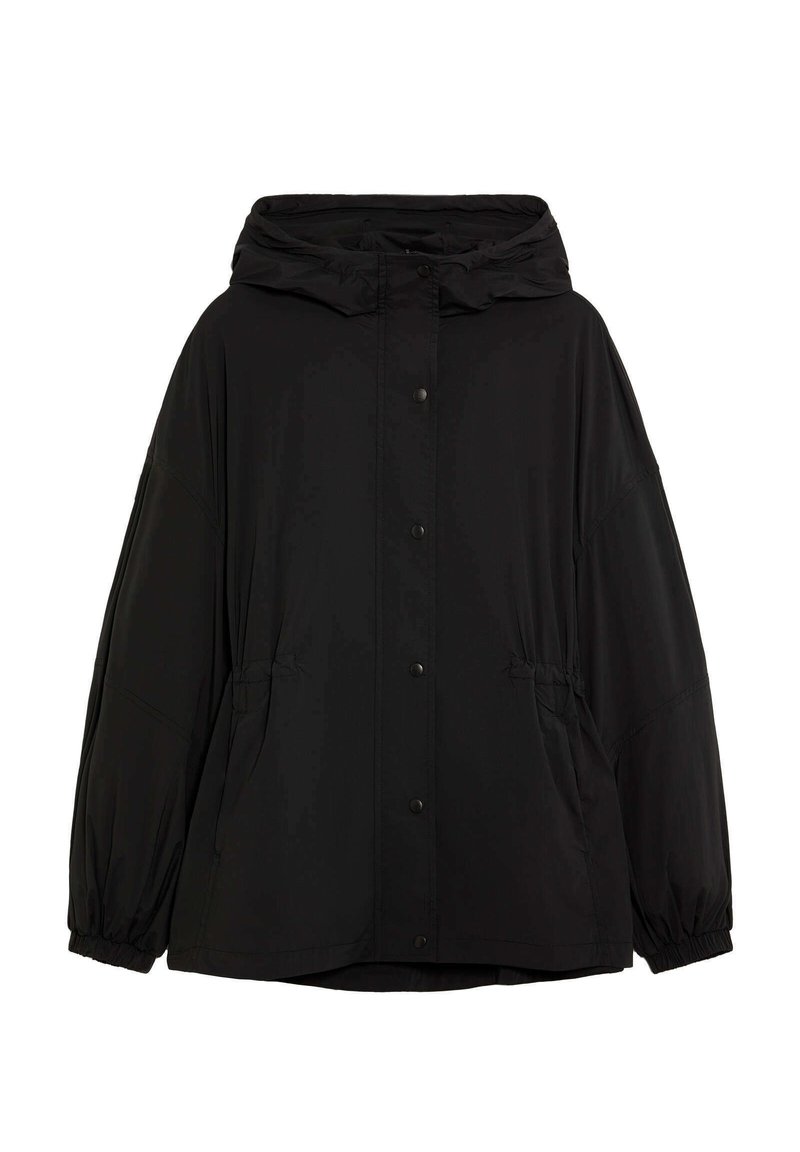 OYSHO OYSHO REPELLENT TECHNICAL - Windbreaker - black Bis zu 65% Rabatt