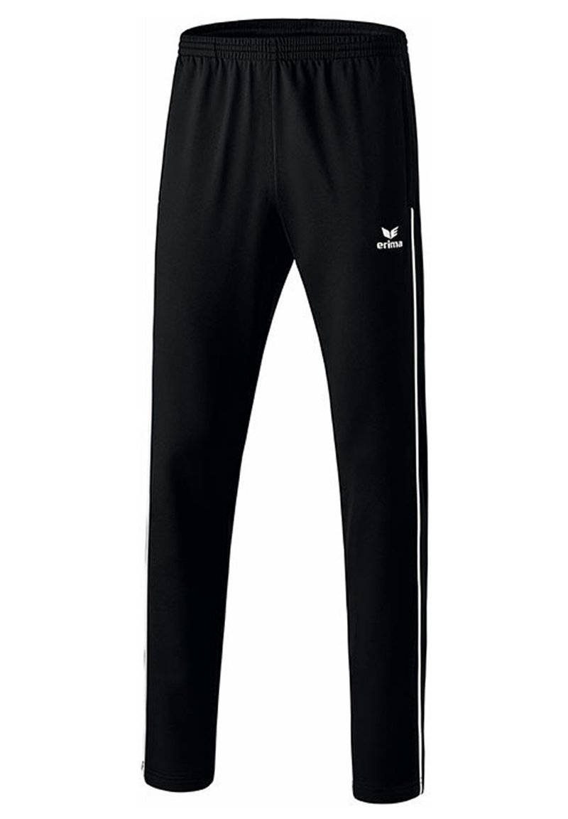 Erima Erima SHOOTER - Tracksuit bottoms - schwarzweiss Nur noch ein Tag übrig