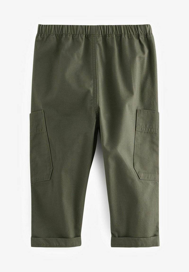 Next Next SIDE POCKET PULL-ON STANDARD - Trousers - khaki green Valentinstagsangebot