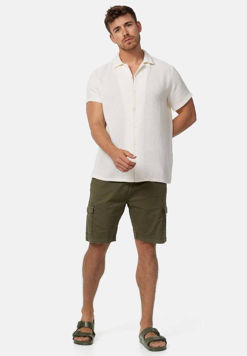 INDICODE JEANS INDICODE JEANS KINNAIRD - Shorts - army Lagerräumung