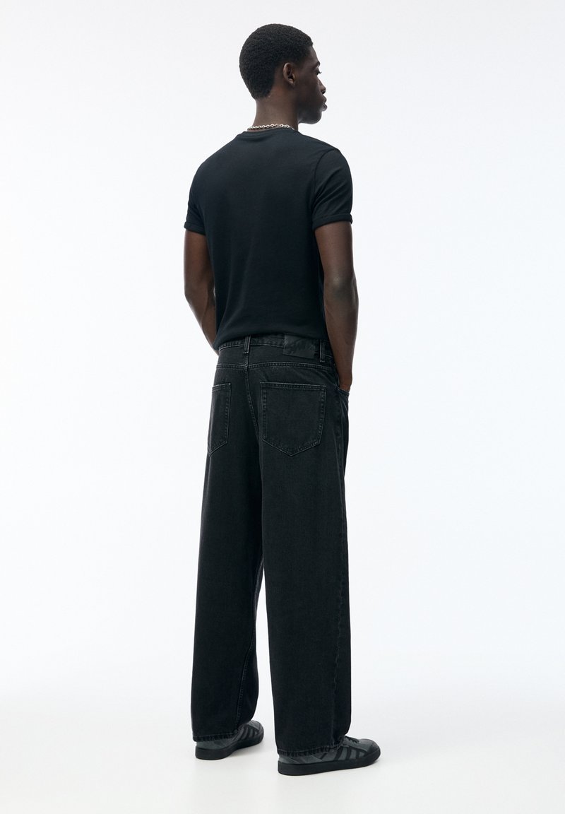 PULL&BEAR PULL&BEAR LOOSE-BAGGY - Relaxed fit jeans - black Exklusive Angebote