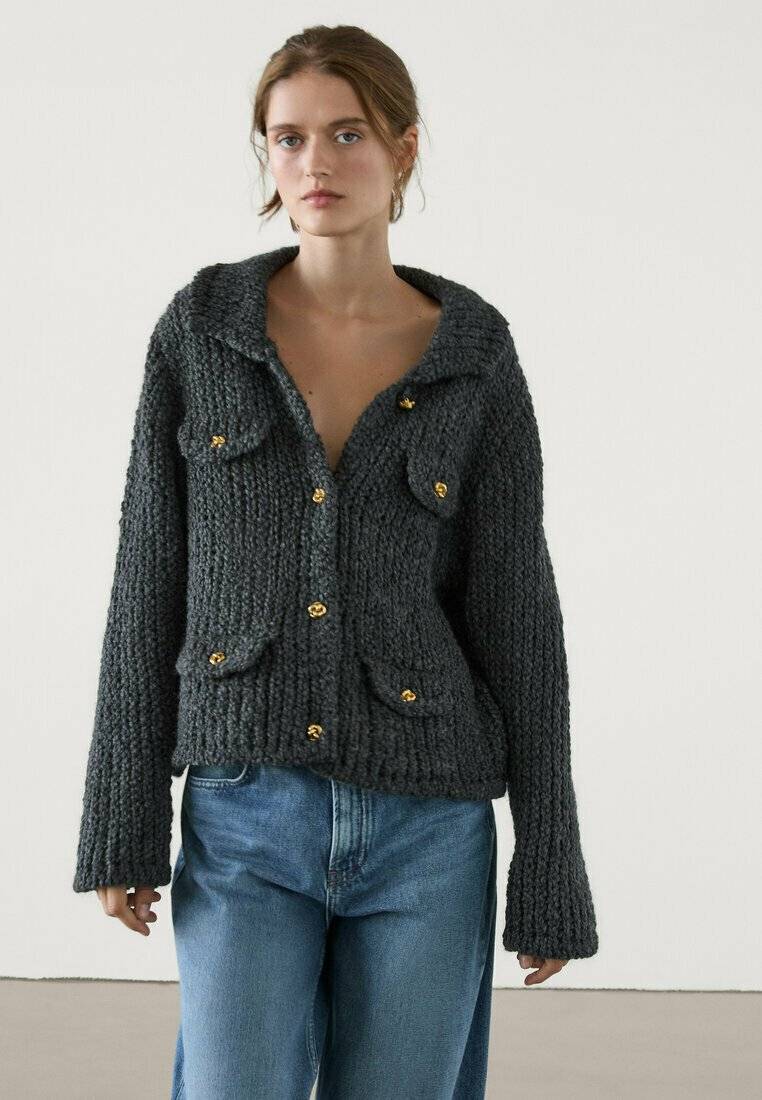 Massimo Dutti Massimo Dutti Cardigan - grey