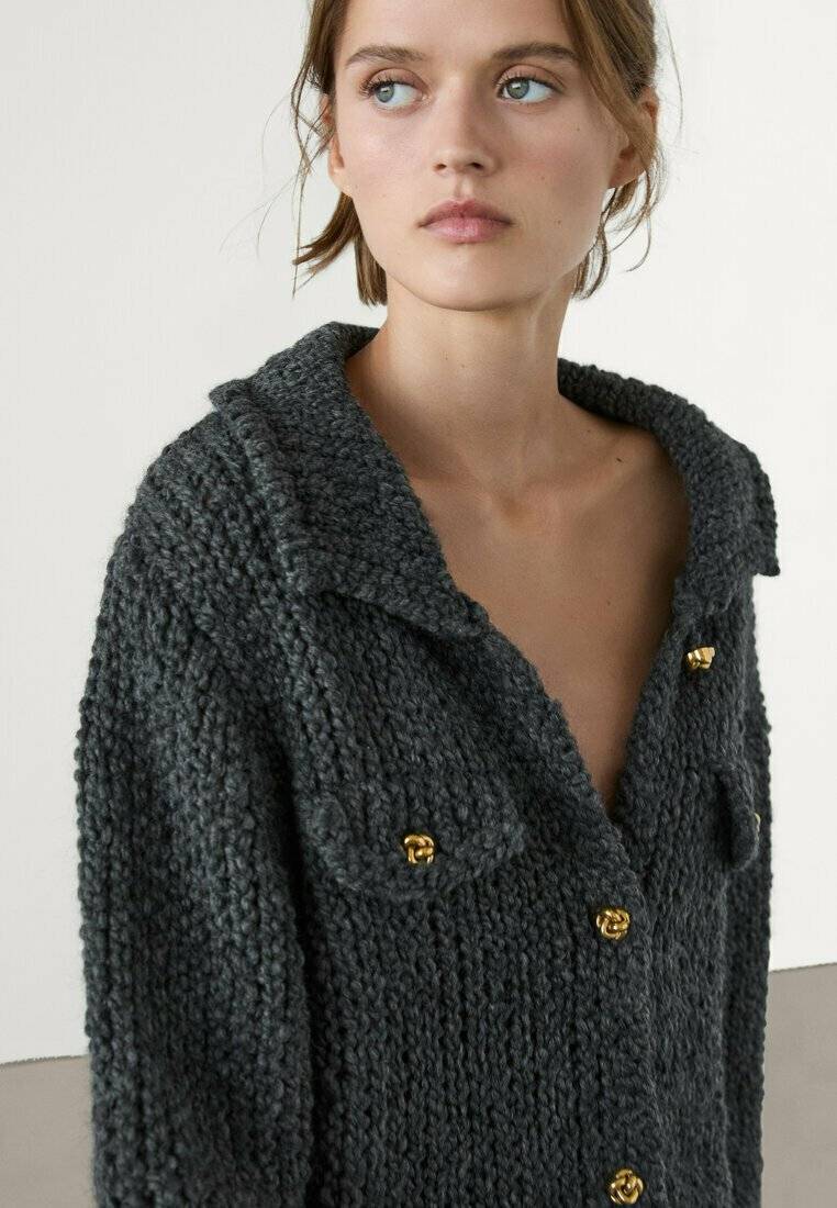 Massimo Dutti Massimo Dutti Cardigan - grey Neuheiten