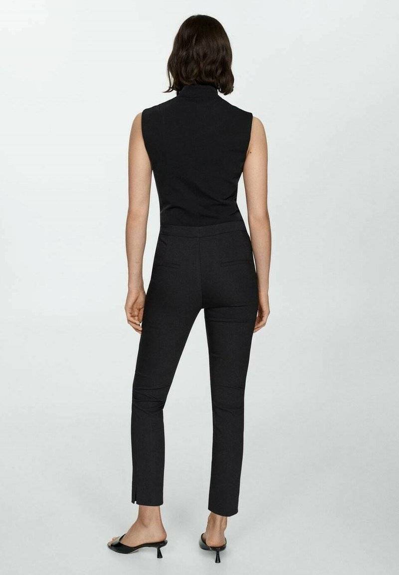 Mango Mango MALU-H - Trousers - noir Räumungsverkauf