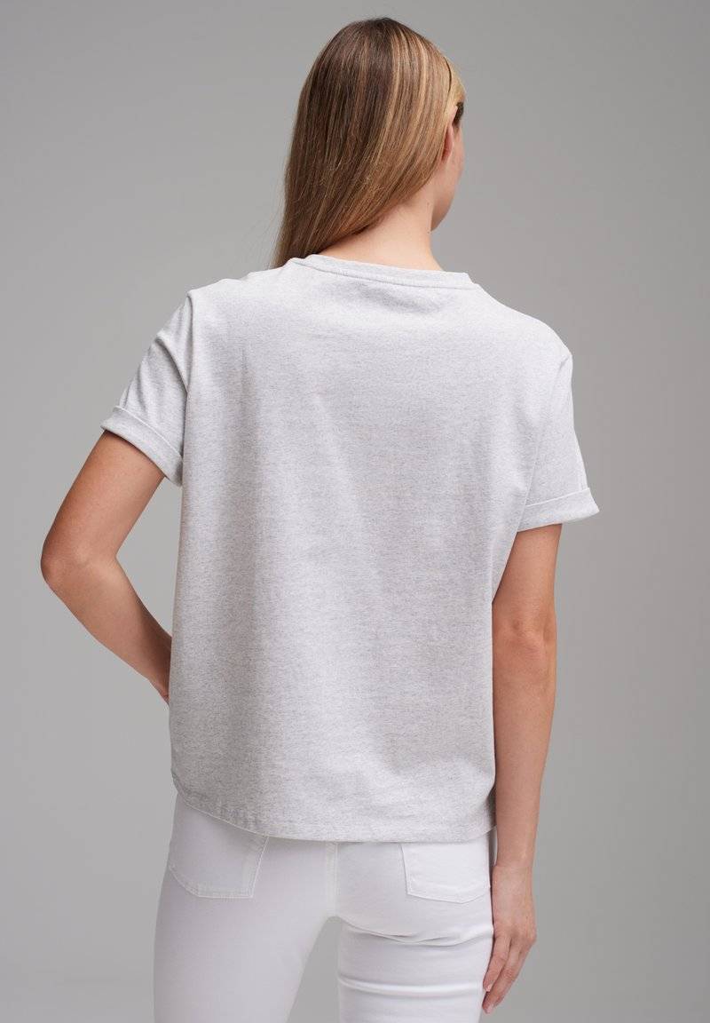 Opus Opus SERZ - Basic T-shirt - grey Sonderangebote