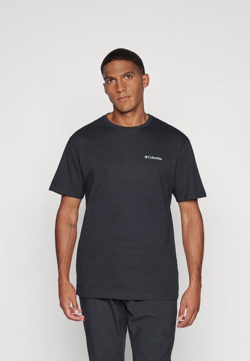 Columbia Columbia CAVALRY TRAIL - Print T-shirt - black Neueste Stile