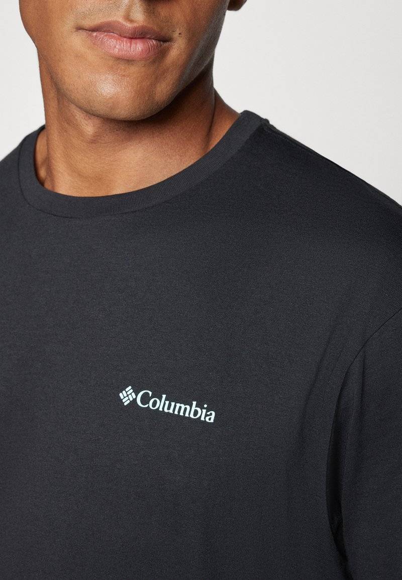 Columbia Columbia CAVALRY TRAIL - Print T-shirt - black Neueste Stile