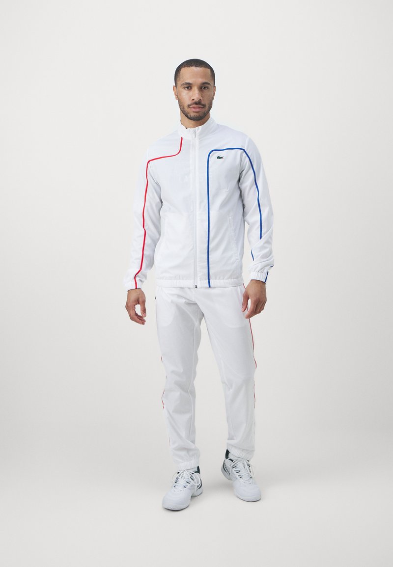 Lacoste Sport Lacoste Sport TRACKSUIT TENNIS PLAYERS - Tracksuit - white Speichern exportieren