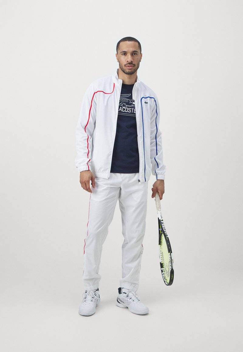 Lacoste Sport Lacoste Sport TRACKSUIT TENNIS PLAYERS - Tracksuit - white Speichern exportieren