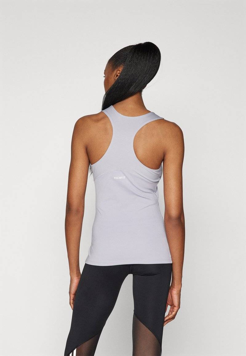 adidas Performance adidas Performance TECHFIT RACERBACK - Top - glory grey zollfrei