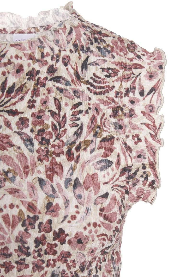 Vivance Vivance Top - creme mauve bedruckt Muttertagsangebot