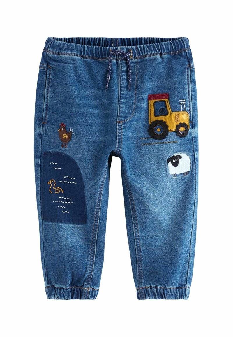Next Next REGULAR FIT - Jeans Tapered Fit - mid blue farmyard Vatertagsangebot