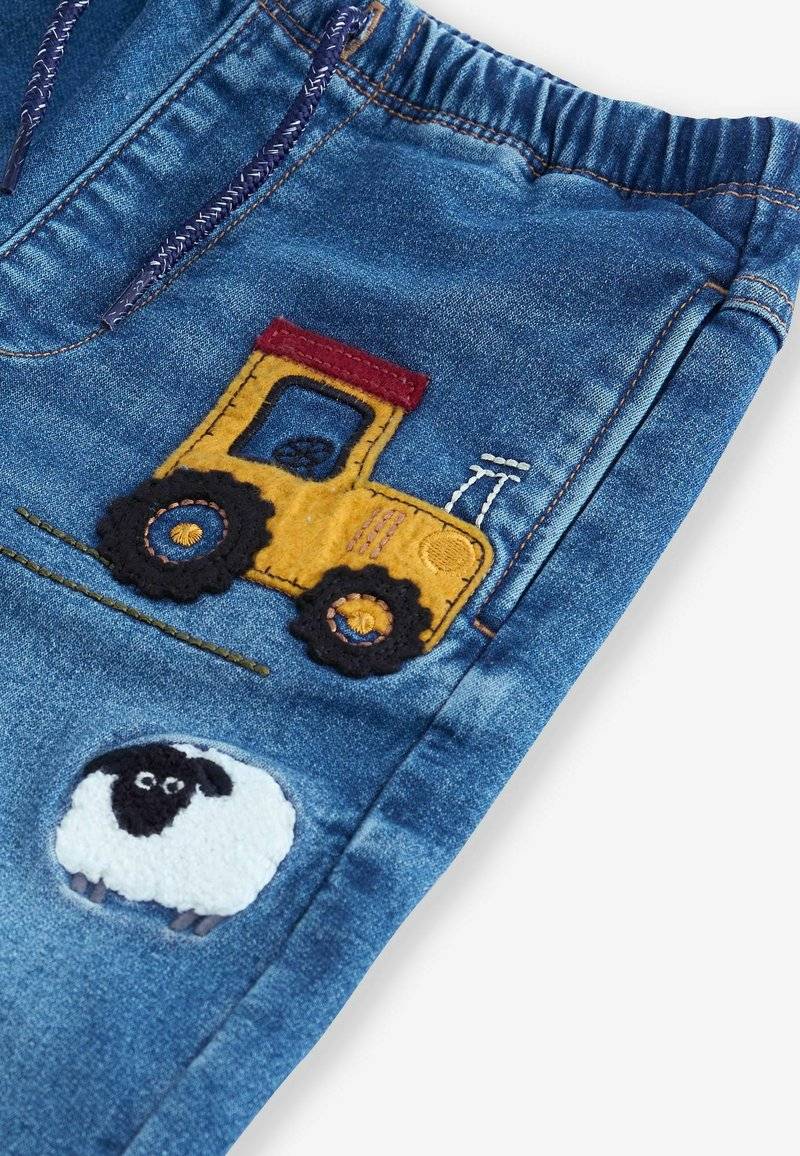 Next Next REGULAR FIT - Jeans Tapered Fit - mid blue farmyard Vatertagsangebot