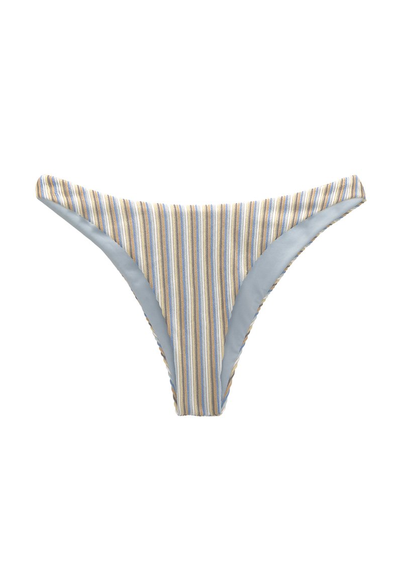 PULL&BEAR PULL&BEAR STRIPED - Bikini bottoms - blue Top Angebot