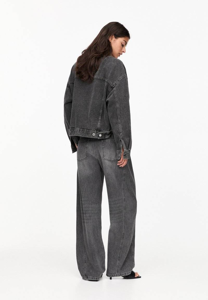 PULL&BEAR PULL&BEAR Denim jacket - grey Zeitlich begrenztes Angebot