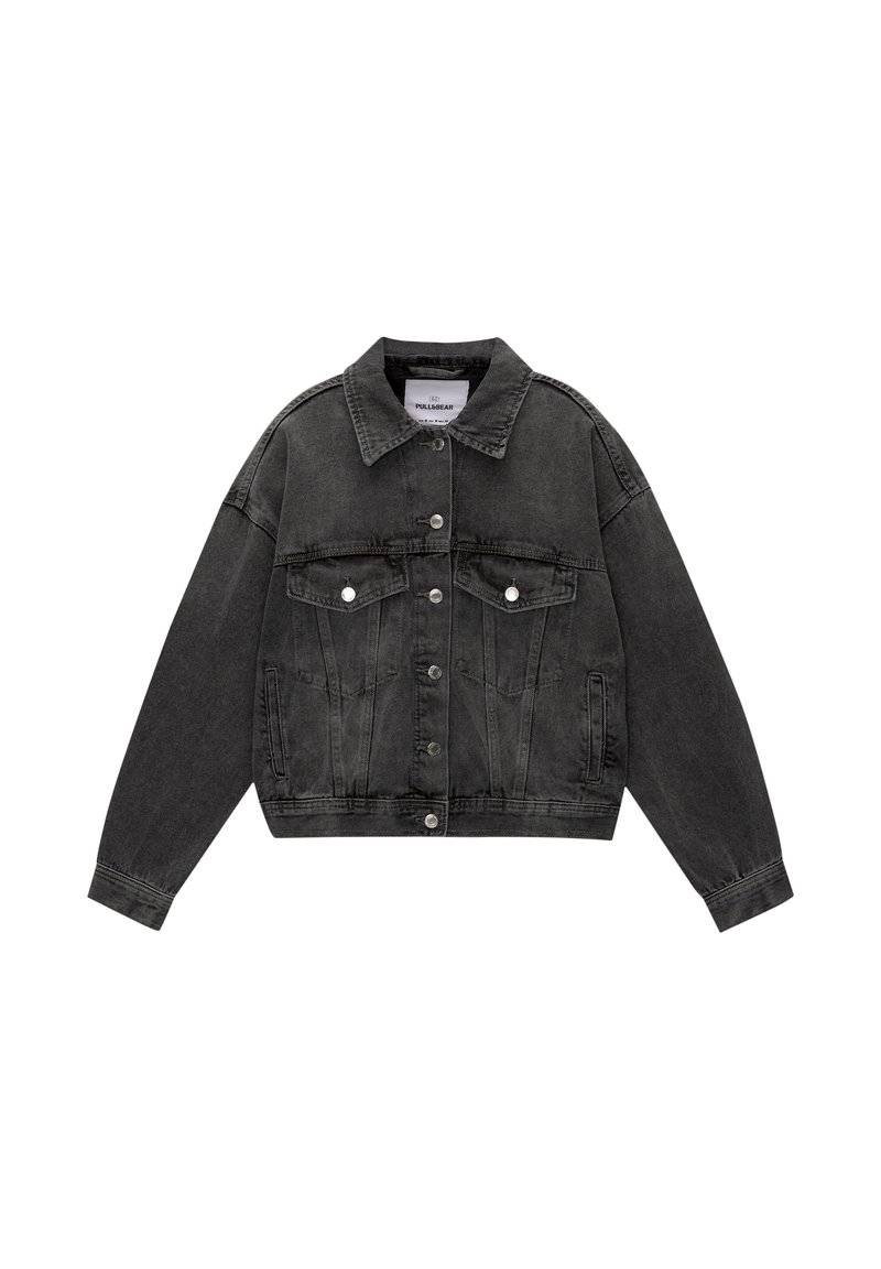 PULL&BEAR PULL&BEAR Denim jacket - grey Zeitlich begrenztes Angebot