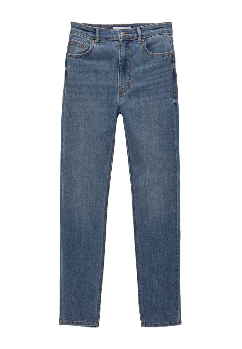 PULL&BEAR PULL&BEAR HIGH WAIST - Jeans Skinny Fit - blue denim Blitzangebot