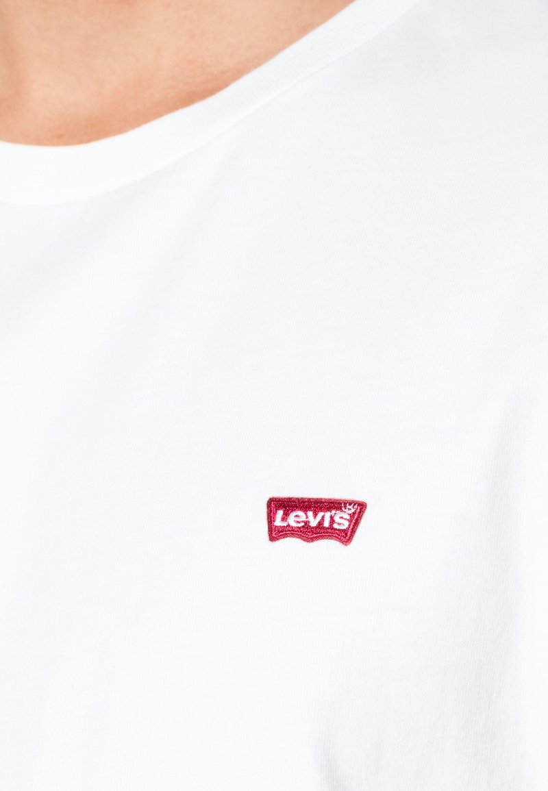Levi's® Levi's® ORIGINAL TEE - Print T-shirt - white Tägliche Deals