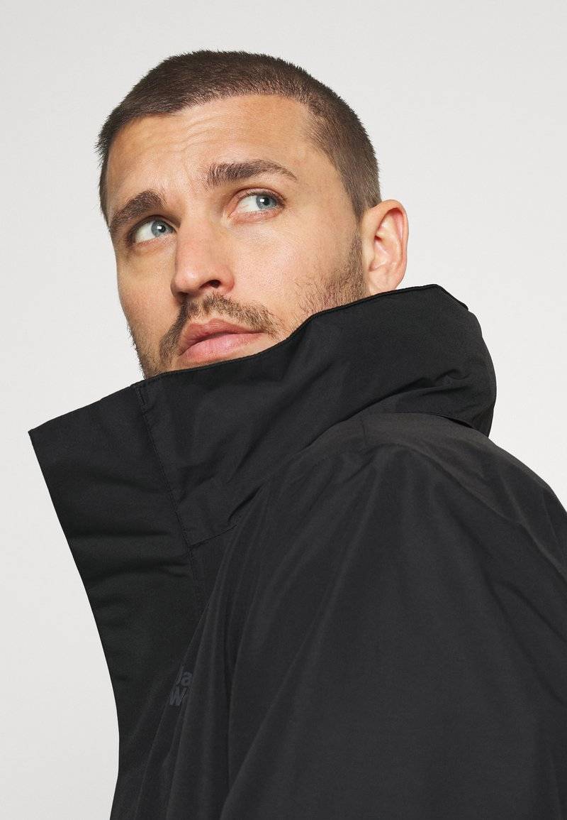 Jack Wolfskin Jack Wolfskin STORMY POINT - Hardshell jacket - black Letzte 2 Tage