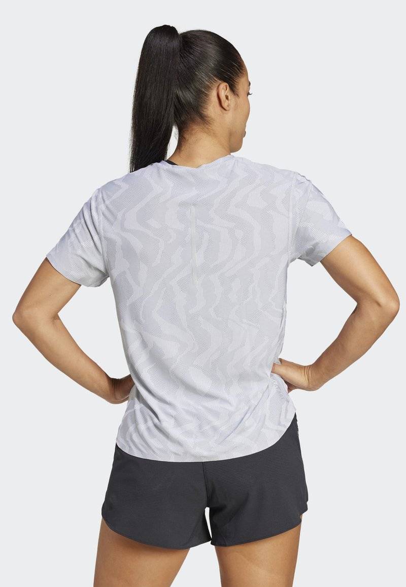adidas Performance adidas Performance ULTIMATE HEAT.RDY ENGINEERED - Print T-shirt - halo silver Nur für heute