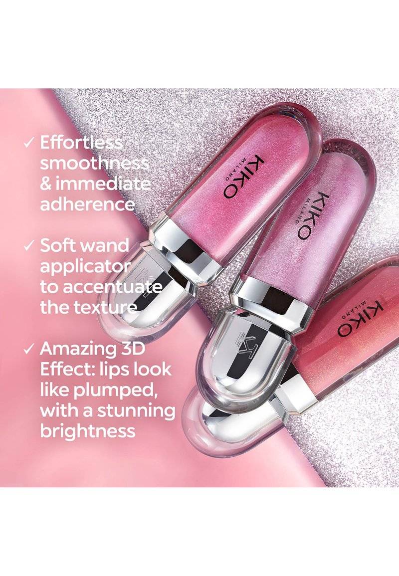 KIKO Milano KIKO Milano 3D HYDRA LIPGLOSS - Lip gloss - 07 Pink Magnolia zollfrei