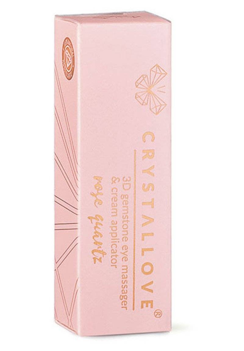 CRYSTALLOVE CRYSTALLOVE ROSE QUARTZ 3D EYE MASSAGER - Skincare tool - gold 2025