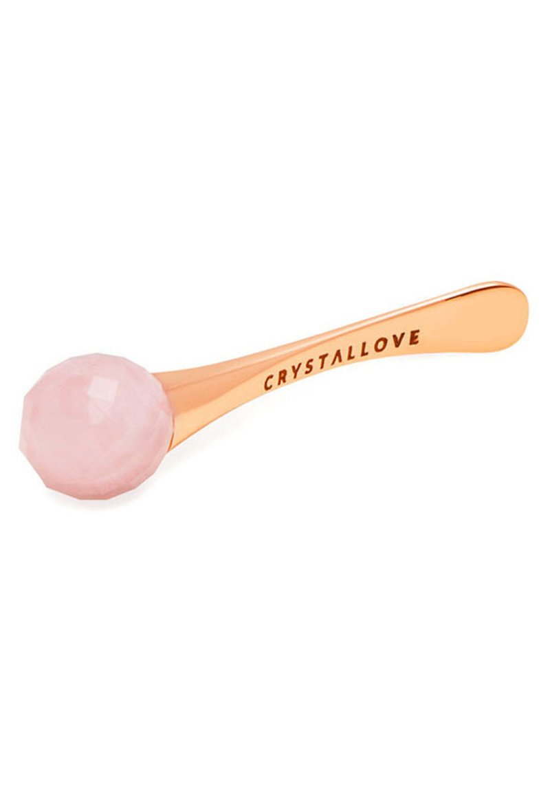 CRYSTALLOVE CRYSTALLOVE ROSE QUARTZ 3D EYE MASSAGER - Skincare tool - gold 2025