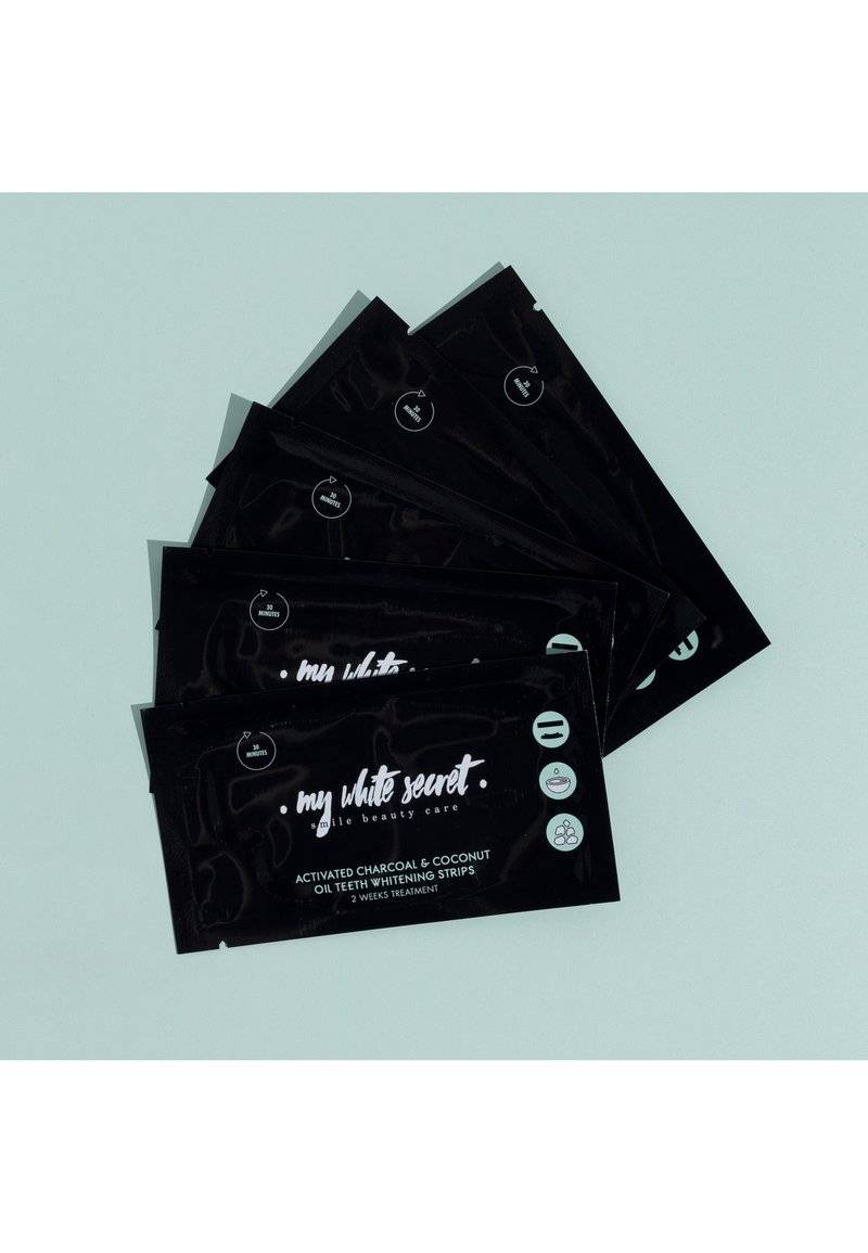 My White Secret My White Secret CHARCOAL TEETH WHITENING STRIPS - Dental care Outlet