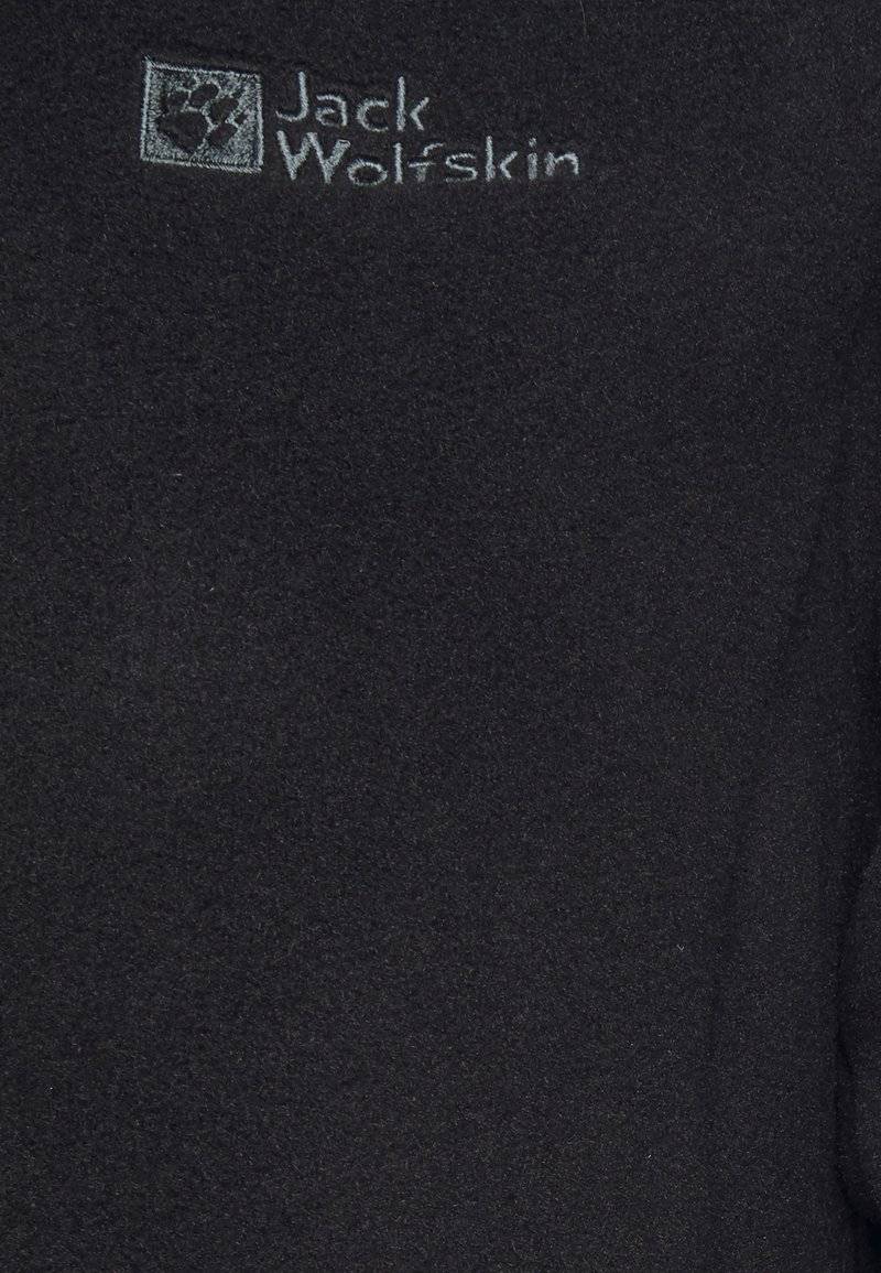 Jack Wolfskin Jack Wolfskin MOONRISE - Fleece jacket - black Saisonschlussverkauf