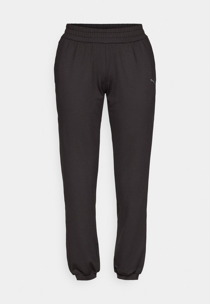 Puma Puma STUDIO FOUNDATIONS - Tracksuit bottoms - black Muttertagsangebot