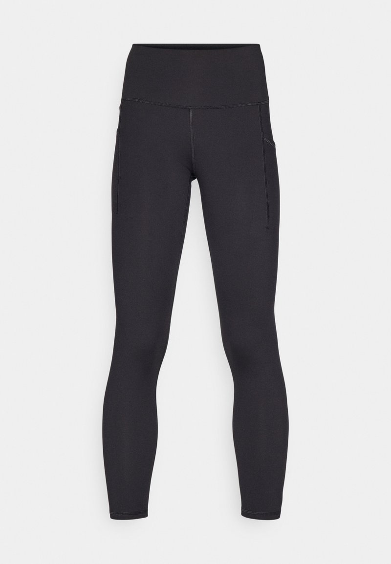 Champion Champion HIGH RISE 7/8 POCKET - Leggings - black Lagerräumung