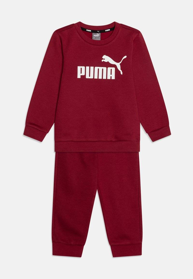 Puma Puma MINICATS CREW JOGGER UNISEX SET - Tracksuit - intense red Sonderangebote