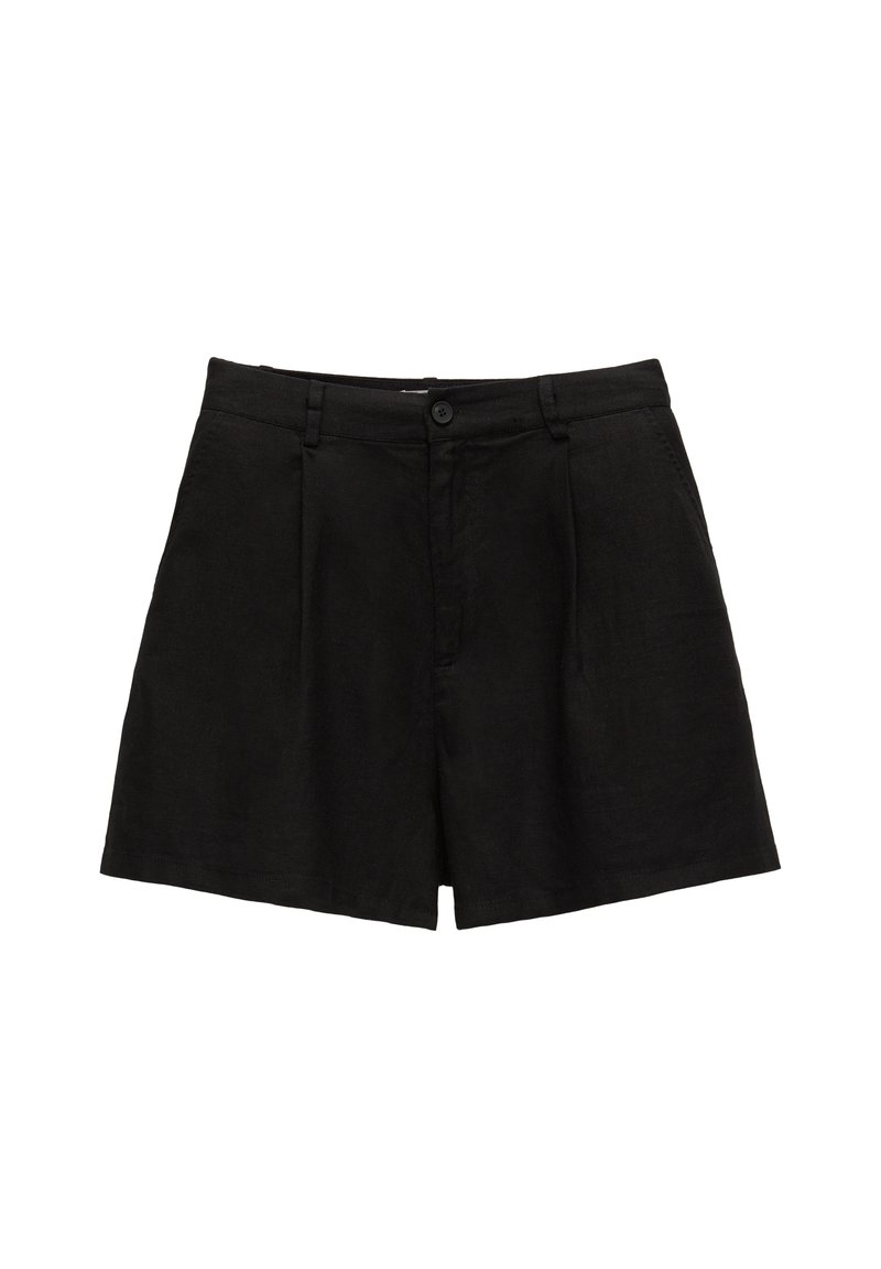 PULL&BEAR PULL&BEAR RUSTIC - BERMUDA - Shorts - black Wochenangebot