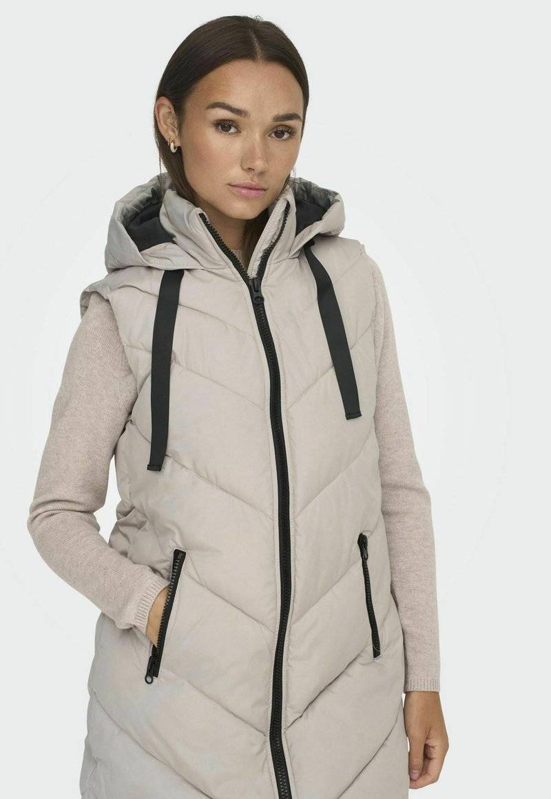 JDY JDY SKYLAR OTW - Waistcoat - chateau gray Kostenlose Rückgabe