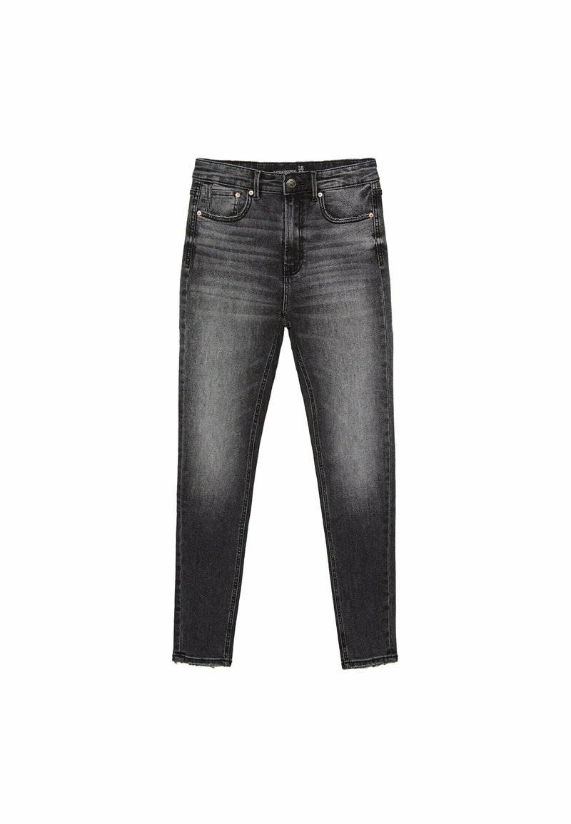Stradivarius Stradivarius Jeans Skinny Fit - black denim Begrenzte Freigabe
