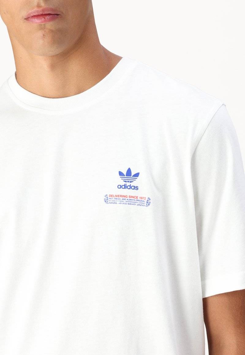 adidas Originals adidas Originals STREET APETIT UNISEX - Print T-shirt - white Letzte 3 Tage